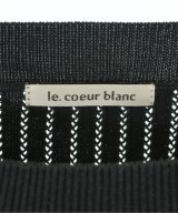 le coeur blanc（ル　クール　ブラン）ニット・セーター 紺 サイズ:38(M位) レディース/2200719967092