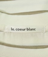 le coeur blanc（ル　クール　ブラン）ノースリーブ 白 サイズ:38(M位) レディース/2200719967207