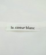 le coeur blanc（ル　クール　ブラン）タンクトップ 白 サイズ:38(M位) レディース/2200683876024