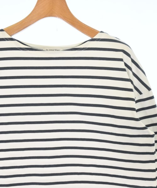 le coeur blanc（ル　クール　ブラン）Tシャツ・カットソー 白 サイズ:38(M位) レディース/2200680621108