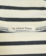 le coeur blanc（ル　クール　ブラン）Tシャツ・カットソー 白 サイズ:38(M位) レディース/2200680621108