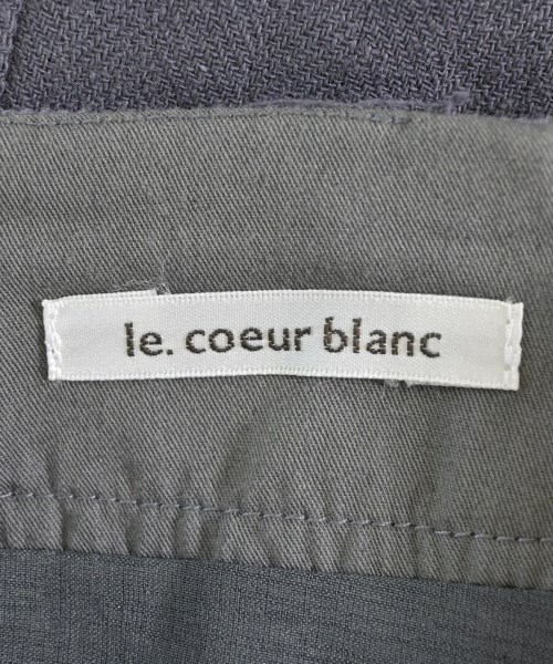 le coeur blanc（ル　クール　ブラン）ロング・マキシ丈スカート グレー サイズ:36(S位) レディース/2200680792105