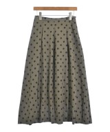 le coeur blanc（ル　クール　ブラン）ロング・マキシ丈スカート 茶 サイズ:38(M位) レディース/2200685315064
