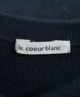 le coeur blanc（ル　クール　ブラン）スウェット 紺 サイズ:38(M位) レディース/2200684361024