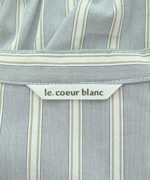 le coeur blanc（ル　クール　ブラン）ワンピース 紺 サイズ:38(M位) レディース/2200680983015