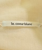 le coeur blanc（ル　クール　ブラン）ニット・セーター ベージュ サイズ:38(M位) レディース/2200685614082