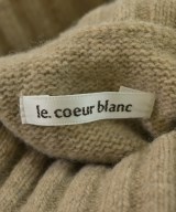 le coeur blanc（ル　クール　ブラン）ニット・セーター ベージュ サイズ:38(M位) レディース/2200683586022