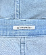le coeur blanc（ル　クール　ブラン）デニムパンツ 青 サイズ:36(S位) レディース/2200686150046