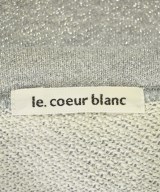 le coeur blanc（ル　クール　ブラン）スウェット グレー サイズ:38(M位) レディース/2200685007020