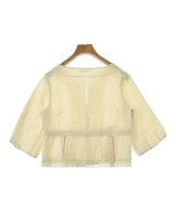 le coeur blanc（ル　クール　ブラン）ノーカラージャケット ベージュ サイズ:38(M位) レディース/2200687338016