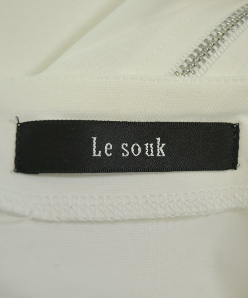 Le souk（ル　スーク）Tシャツ・カットソー 白 サイズ:F レディース/2200636885127