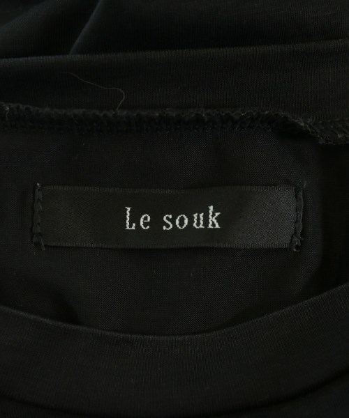 Le souk（ル　スーク）Tシャツ・カットソー 黒 サイズ:9(M位) レディース/2200627994135