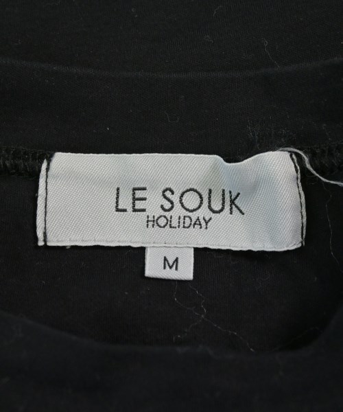 Le souk（ル　スーク）Tシャツ・カットソー 黒 サイズ:M レディース/2200640576196
