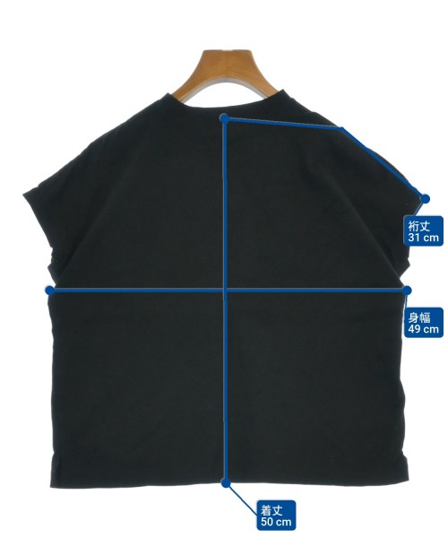 Le souk（ル　スーク）Tシャツ・カットソー 黒 サイズ:M レディース/2200640576196