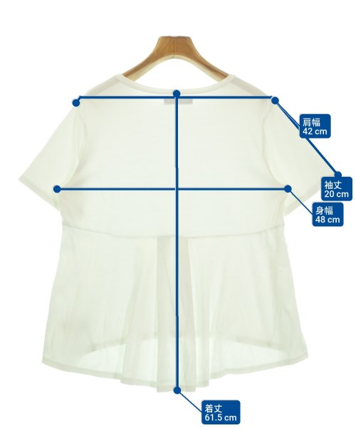 Le souk（ル　スーク）Tシャツ・カットソー 白 サイズ:F レディース/2200658345029