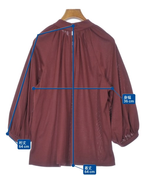 Le souk（ル　スーク）ブラウス 赤 サイズ:L レディース/2200664169145