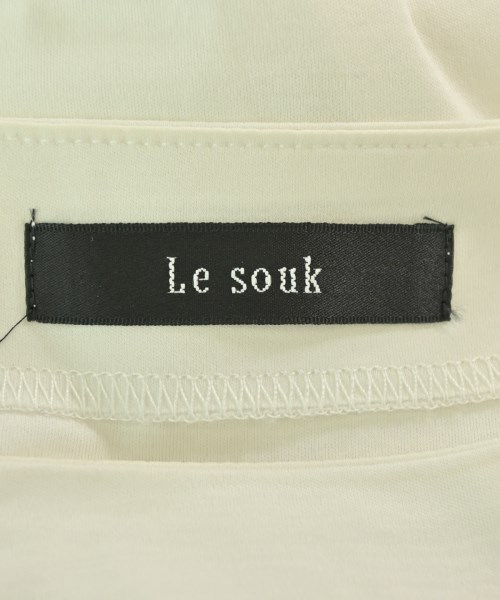 Le souk（ル　スーク）Tシャツ・カットソー 白 サイズ:F レディース/2200666645043