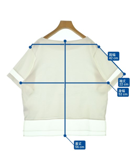 Le souk（ル　スーク）Tシャツ・カットソー 白 サイズ:F レディース/2200666645043