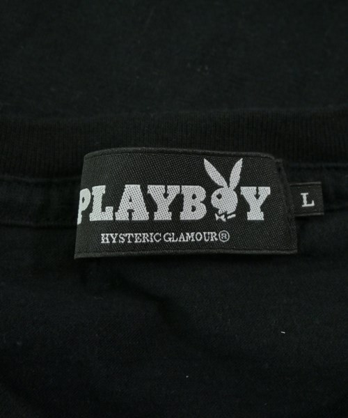 PLAY BOY（プレイボーイ）Tシャツ・カットソー 黒 サイズ:L メンズ/2200643196094