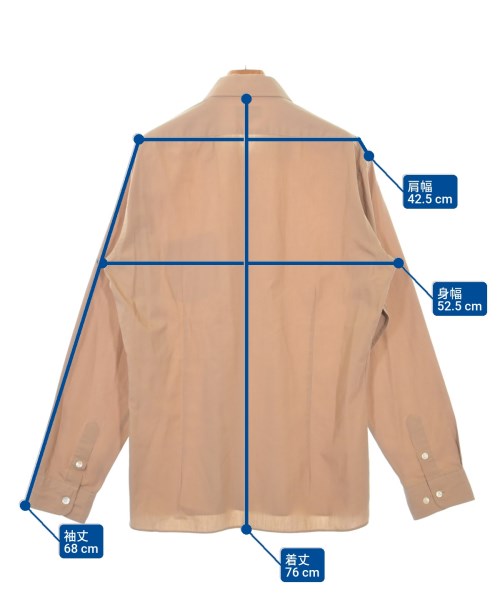 PLAY BOY（プレイボーイ）カジュアルシャツ ベージュ サイズ:16 1/2(XL位) メンズ/2200616935019