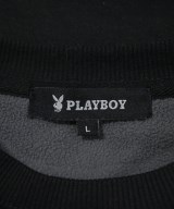 PLAY BOY（プレイボーイ）スウェット 黒 サイズ:L メンズ/2200693943150