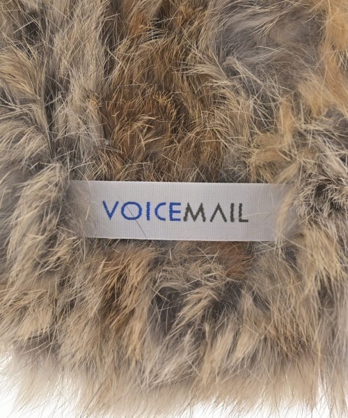 VOICE MAIL（ボイス　メール）マフラー ベージュ サイズ:- レディース/2200663656226