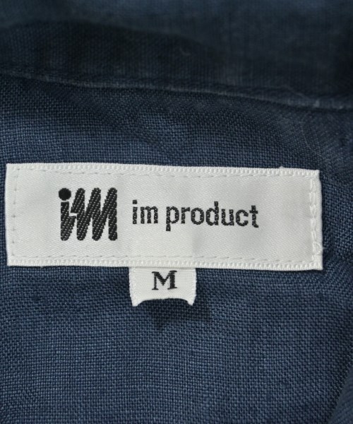 im product（アイム　プロダクト）カジュアルシャツ 紺 サイズ:M メンズ/2200682539166