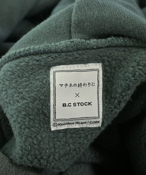 B.C STOCK（ベーセー　ストック）パーカー 緑 サイズ:M メンズ/2200641464034