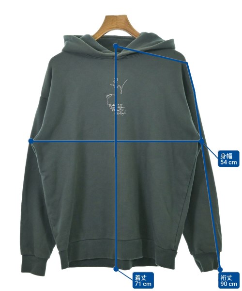 B.C STOCK（ベーセー　ストック）パーカー 緑 サイズ:M メンズ/2200641464034