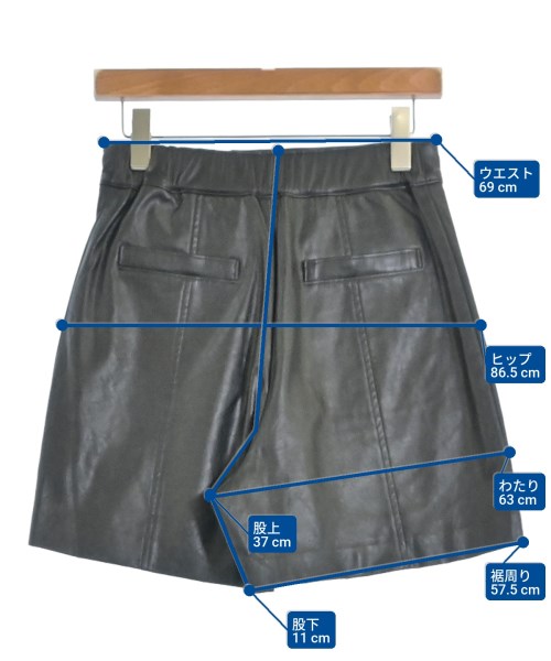 GRACE CONTINENTAL（グレース　コンチネンタル）ショートパンツ 黒 サイズ:38(M位) レディース/2200634850035