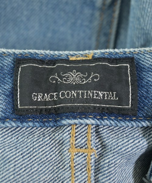 GRACE CONTINENTAL（グレース　コンチネンタル）デニムパンツ 青 サイズ:36(S位) レディース/2200625366040