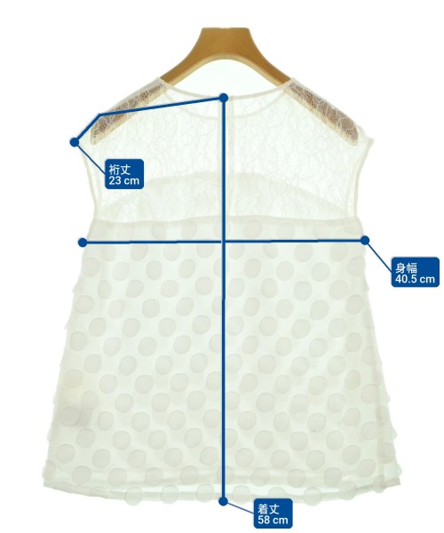 GRACE CONTINENTAL（グレース　コンチネンタル）ブラウス 白 サイズ:38(M位) レディース/2200625366125