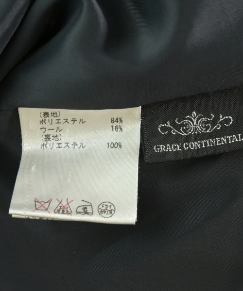 GRACE CONTINENTAL（グレース　コンチネンタル）クロップドパンツ 黒 サイズ:36(S位) レディース/2200627994043