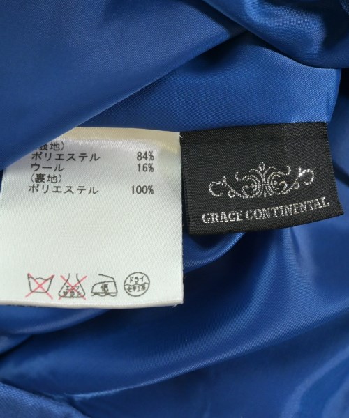 GRACE CONTINENTAL（グレース　コンチネンタル）クロップドパンツ 青 サイズ:36(S位) レディース/2200627994104