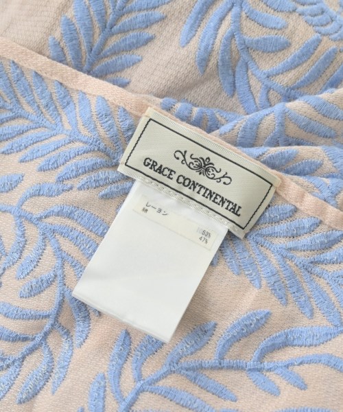 GRACE CONTINENTAL（グレース　コンチネンタル）ストール ピンク サイズ:F レディース/2200640568016