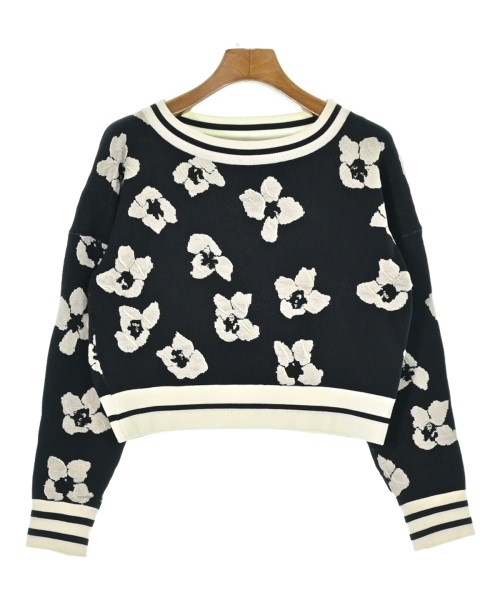 GRACE CONTINENTAL(グレース　コンチネンタル)ニット・セーター 黒 サイズ:36(S位)/2200632483020