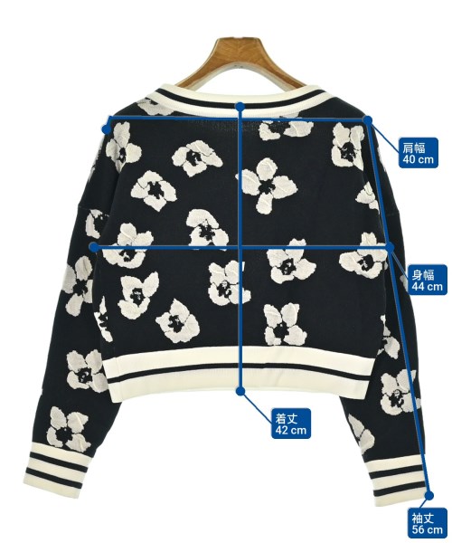 GRACE CONTINENTAL（グレース　コンチネンタル）ニット・セーター 黒 サイズ:36(S位) レディース/2200632483020