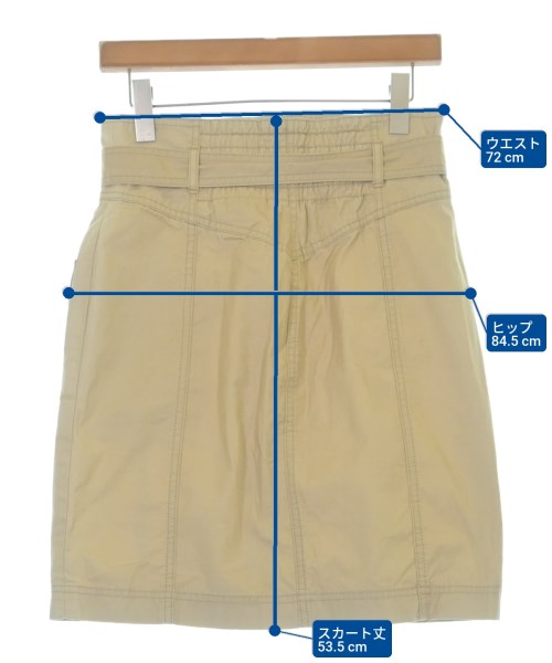 GRACE CONTINENTAL（グレース　コンチネンタル）ひざ丈スカート ベージュ サイズ:38(M位) レディース/2200621551044