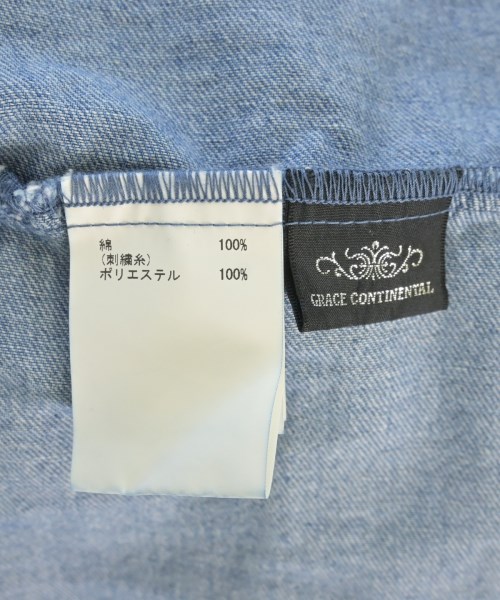 GRACE CONTINENTAL（グレース　コンチネンタル）ワンピース 青 サイズ:36(S位) レディース/2200623490013