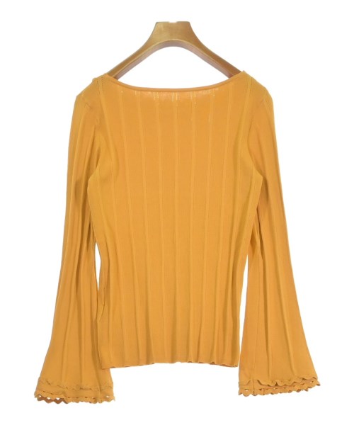 GRACE CONTINENTAL（グレース　コンチネンタル）ニット・セーター 黄 サイズ:36(S位) レディース/2200624083047