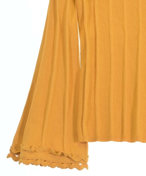 GRACE CONTINENTAL（グレース　コンチネンタル）ニット・セーター 黄 サイズ:36(S位) レディース/2200624083047