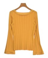 GRACE CONTINENTAL（グレース　コンチネンタル）ニット・セーター 黄 サイズ:36(S位) レディース/2200624083047