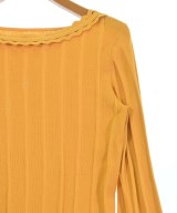 GRACE CONTINENTAL（グレース　コンチネンタル）ニット・セーター 黄 サイズ:36(S位) レディース/2200624083047