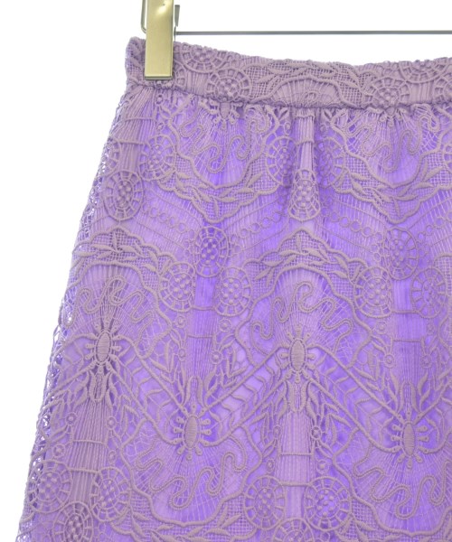 GRACE CONTINENTAL（グレース　コンチネンタル）ロング・マキシ丈スカート 紫 サイズ:36(S位) レディース/2200624083061