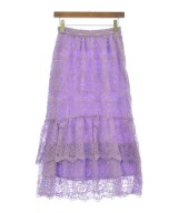 GRACE CONTINENTAL（グレース　コンチネンタル）ロング・マキシ丈スカート 紫 サイズ:36(S位) レディース/2200624083061