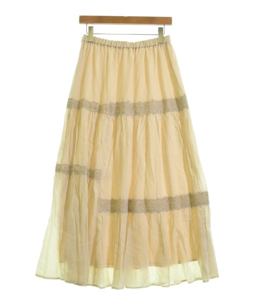 GRACE CONTINENTAL（グレース　コンチネンタル）ロング・マキシ丈スカート ベージュ サイズ:38(M位) レディース/2200607288070