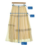 GRACE CONTINENTAL（グレース　コンチネンタル）ロング・マキシ丈スカート ベージュ サイズ:38(M位) レディース/2200607288070