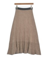 GRACE CONTINENTAL（グレース　コンチネンタル）ロング・マキシ丈スカート ベージュ サイズ:36(S位) レディース/2200610770074