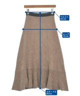 GRACE CONTINENTAL（グレース　コンチネンタル）ロング・マキシ丈スカート ベージュ サイズ:36(S位) レディース/2200610770074