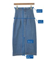 GRACE CONTINENTAL（グレース　コンチネンタル）ロング・マキシ丈スカート 青 サイズ:36(S位) レディース/2200673767035